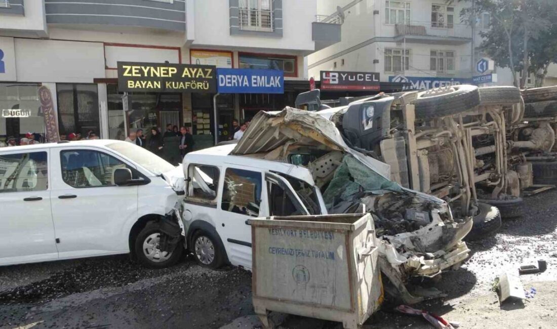 Malatya'nın Battalgazi ilçesinde 2 Ekim'de freni patlayan hafriyat kamyonu, park