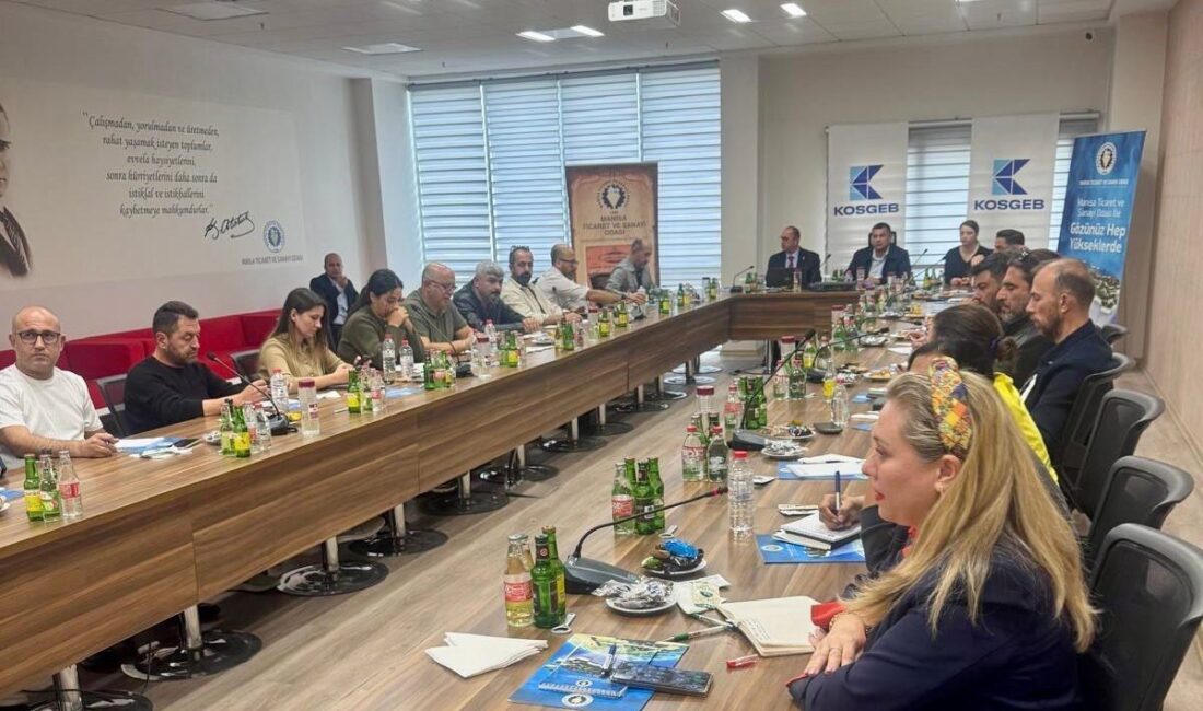 KOSGEB, Manisa TSO Ev Sahipliğinde Kapasite Geliştirme Destek Programı İçin Bilgilendirme Toplantısı Düzenledi KOSGEB Manisa İl Müdürlüğü, Manisa Ticaret ve Sanayi Odası'nın ev