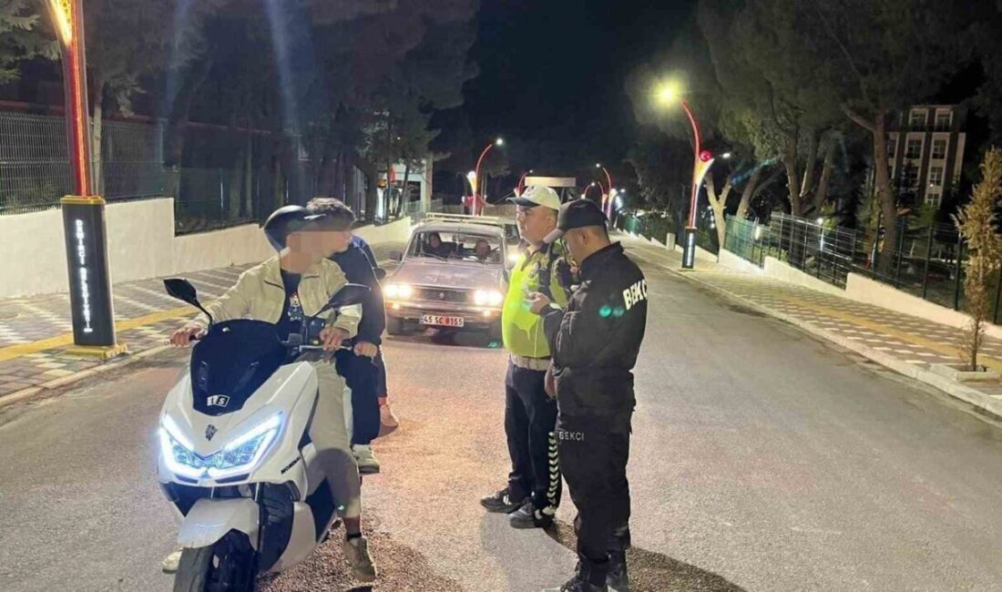 Manisa’da gerçekleştirilen "Motosiklet ve Motorlu Bisiklet Denetimi" sırasında 4-5 Ekim