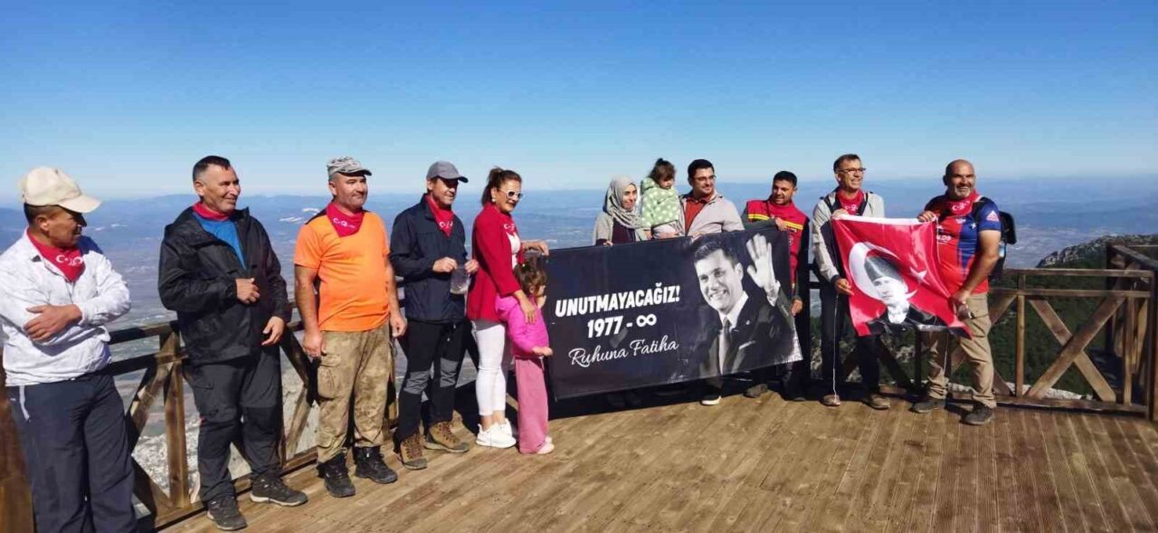 Manisa'da Anemon Trekking Spor Kulübü ve Manisa Büyükşehir Belediyesi'nin düzenlediği