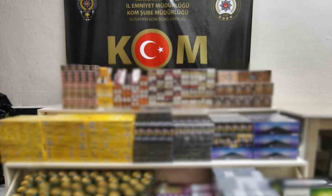 Mardin’de Kaçak Ürünlere Yönelik Operasyonda İki Şüpheli Gözaltına Alındı Mardin'in Artuklu ve Nusaybin ilçelerinde gerçekleştirilen operasyonlarda, 10 bin 740