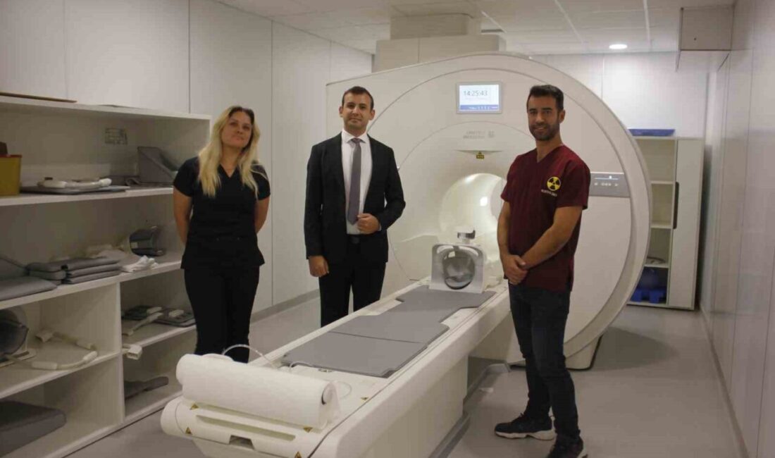 Marmaris Devlet Hastanesi, yeni nesil MR cihazını hizmete sundu. Başhekim