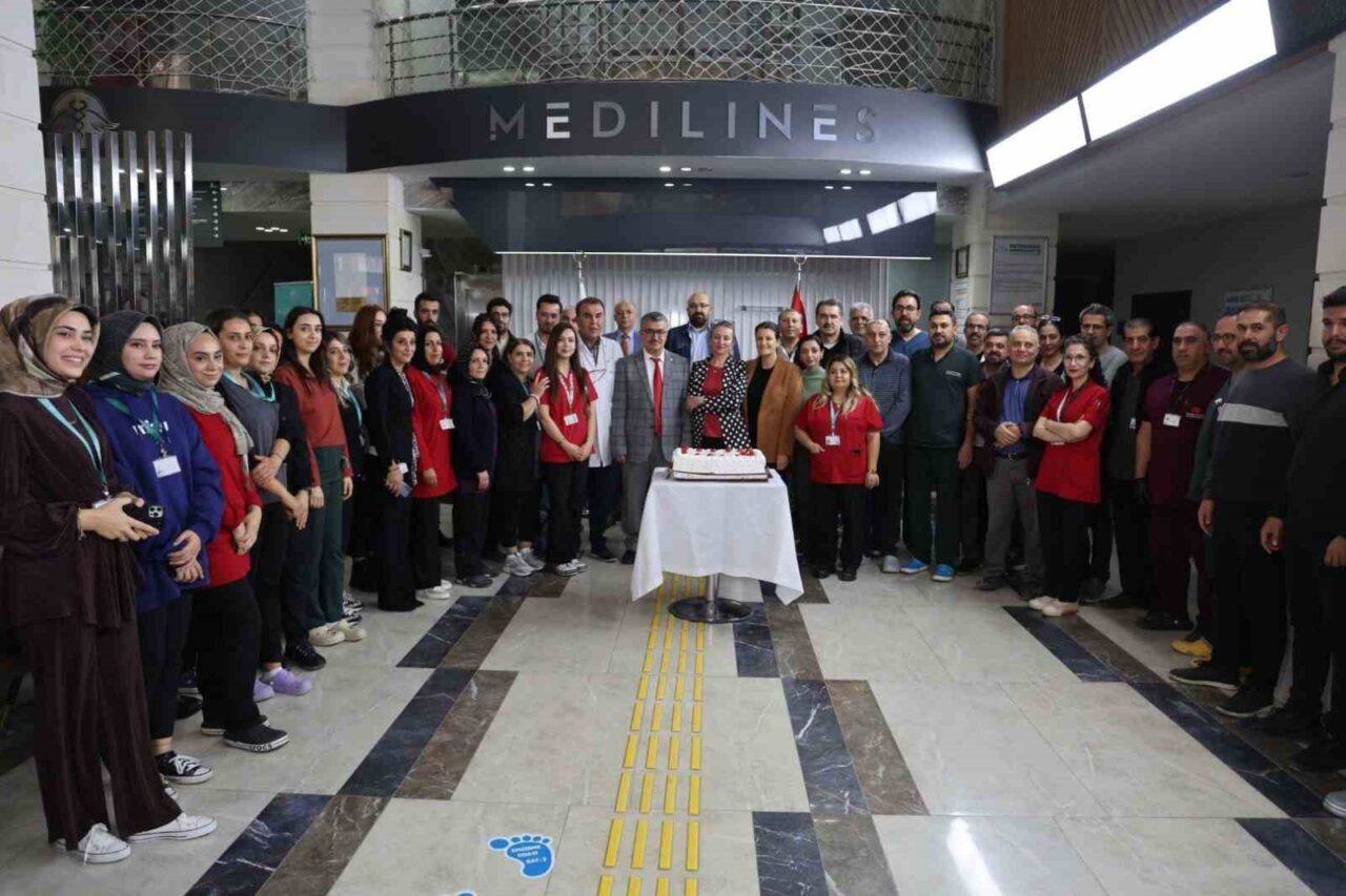 Elazığ'da 2020 yılında kurulan Medilines Hospital, 5. yılını kutladı. Muhittin