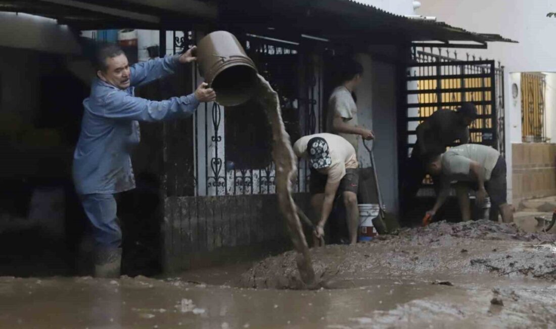 Meksika'da meydana gelen sel felaketi sonucu can kaybı 64'e, kayıp