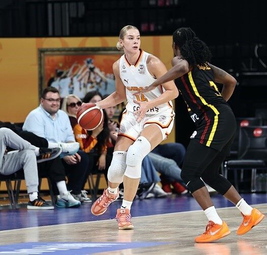 Halkbank Kadınlar Basketbol Süper Ligi'nde Melikgazi Kayseri Basketbol, Galatasaray'a 75-52