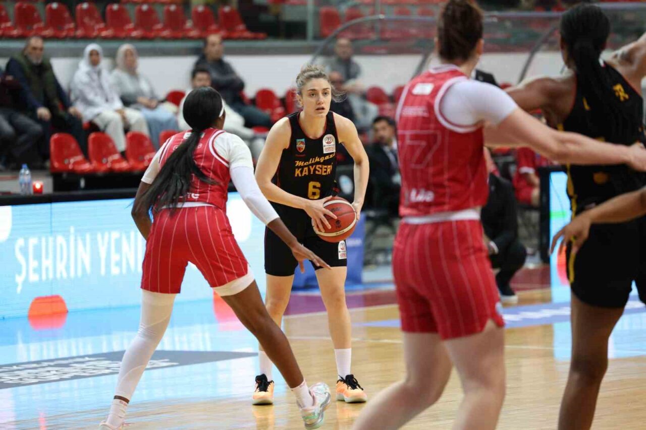 Halkbank Kadınlar Basketbol Süper Ligi’nin 2. haftasında Melikgazi Kayseri Basketbol,