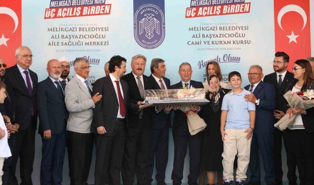 Kayseri'nin Gültepe Mahallesi'nde Melikgazi Belediyesi'nin gerçekleştirdiği Ali Başyazıcıoğlu Aile Sağlığı