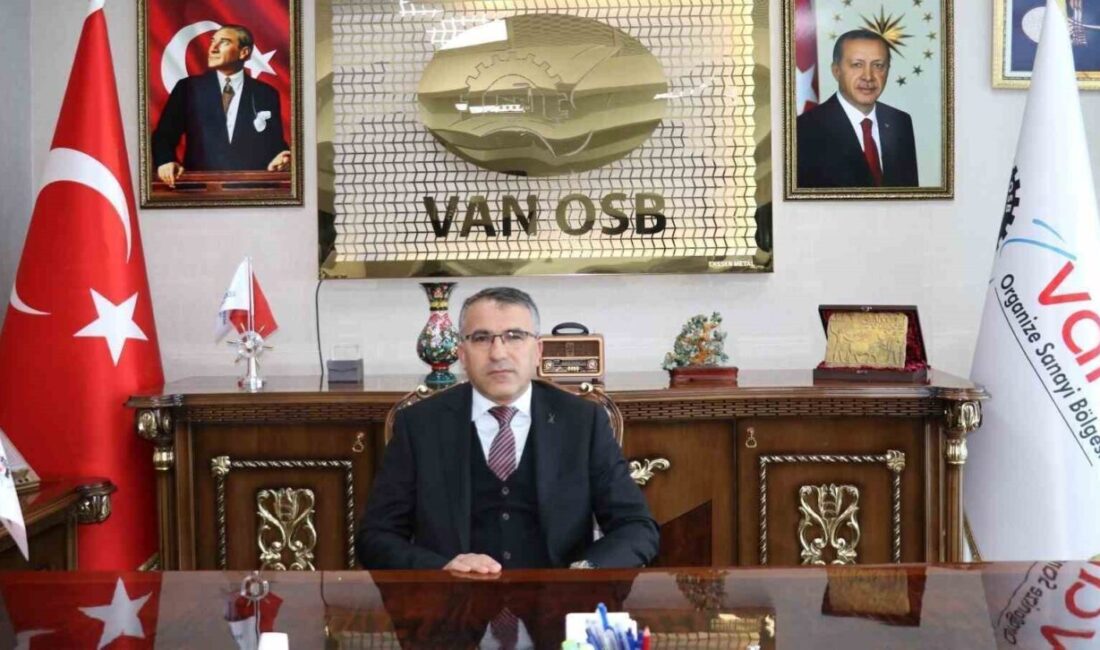 Van Organize Sanayi Bölgesi, Büyüyen Üretim Potansiyeli ile Yeni İstihdam Fırsatları Sunuyor Van Organize Sanayi Bölgesi Başkanı Memet Aslan, bölgenin üretim kapasitesinin