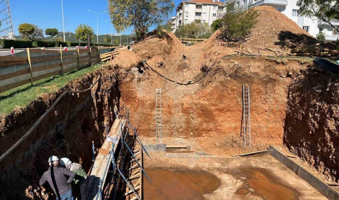 Muğla’nın Menteşe ilçesinde bir sulama deposu inşaatında keşfedilen tarihi mezarlarda