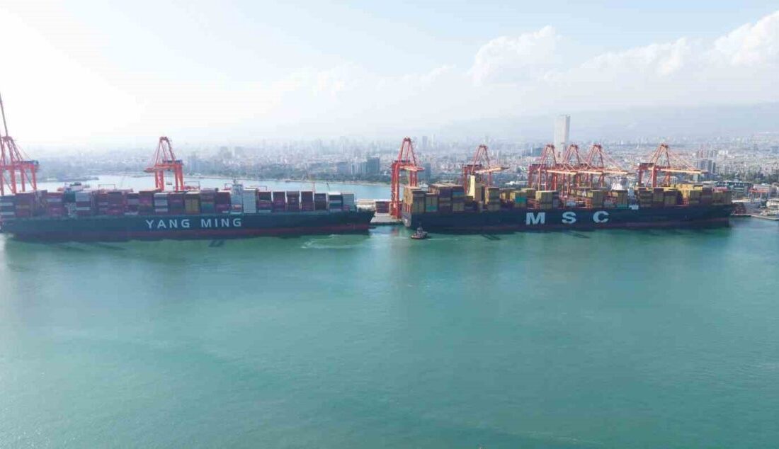 Mersin Uluslararası Limanı'nın (MIP) yeni East Med Hub 2 Terminali,
