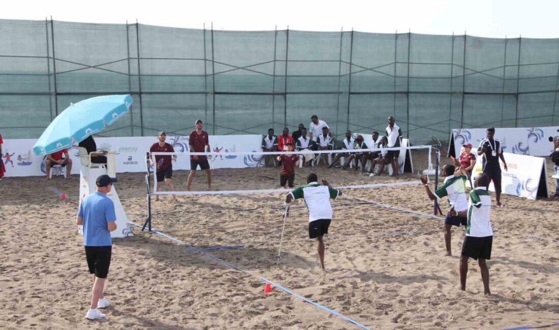 Dünya Bedensel Engelliler Plaj Oyunları, Mersin’de 26 ülkeden 400 sporcu