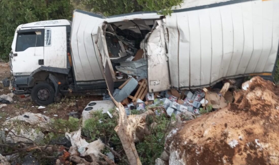 Mersin’de Freni Patlayan Kamyon Şarampole Uçtu: İki Yaralı Mersin'in Erdemli ilçesinde bir kamyon, yokuşta freni patlayarak bariyerleri aşarak