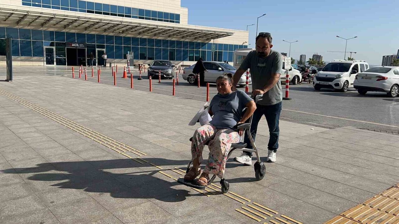 Mersin'de ağızlıksız gezdirilen Rottweiler cinsi köpeğin saldırısına uğrayan Şadiye Armut,