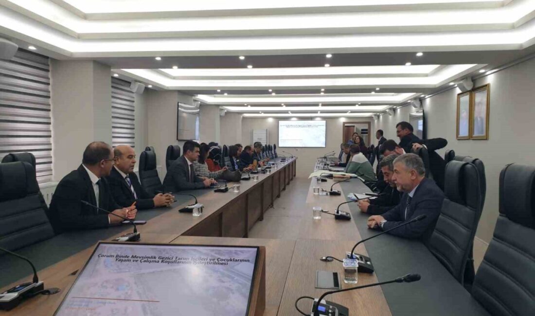 Çorum’da Mevsimlik Tarım İşçileri İçin Yaşam Şartlarını İyileştirmeyi Amaçlayan Proje Başlatıldı Çorum’da mevsimlik tarım işçileri ve çocuklarının yaşam koşullarını iyileştirmeye yönelik