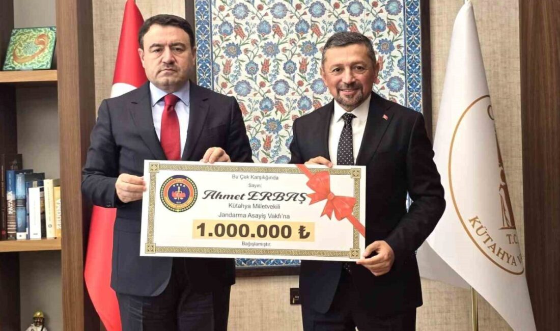 MHP Kütahya Milletvekili Ahmet Erbaş, Jandarma Teşkilatına 1 milyon TL