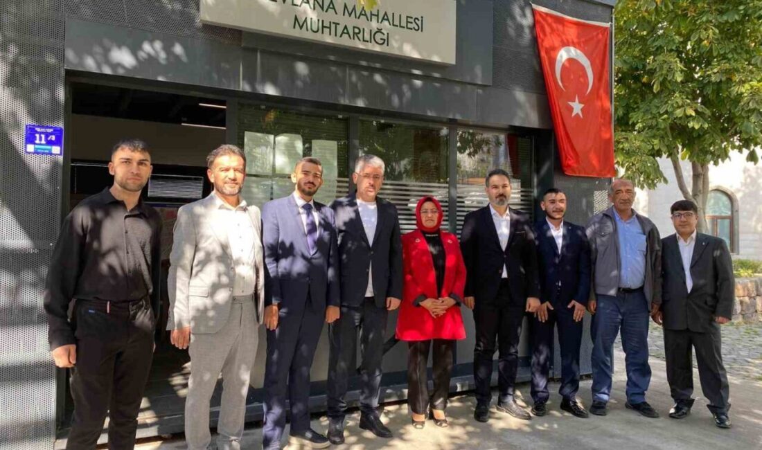 AK Parti Kayseri Milletvekili Şaban Çopuroğlu, 19 Ekim Muhtarlar Günü'nde