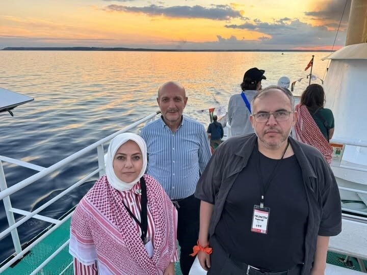 Denizli Milletvekili Sema Silkin Ün, "Vicdan" gemisiyle İtalya'dan Gazze'ye insani