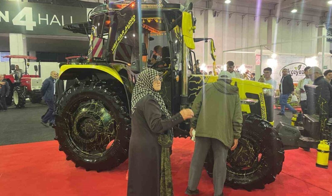 Bursa Tarım Fuarı’nda Modifiye Traktörler Çiftçilerin İlgi Odağı Oldu Bursa Tarım Fuarı'nda modifiye traktörler, 1,5 ila 6 milyon lira