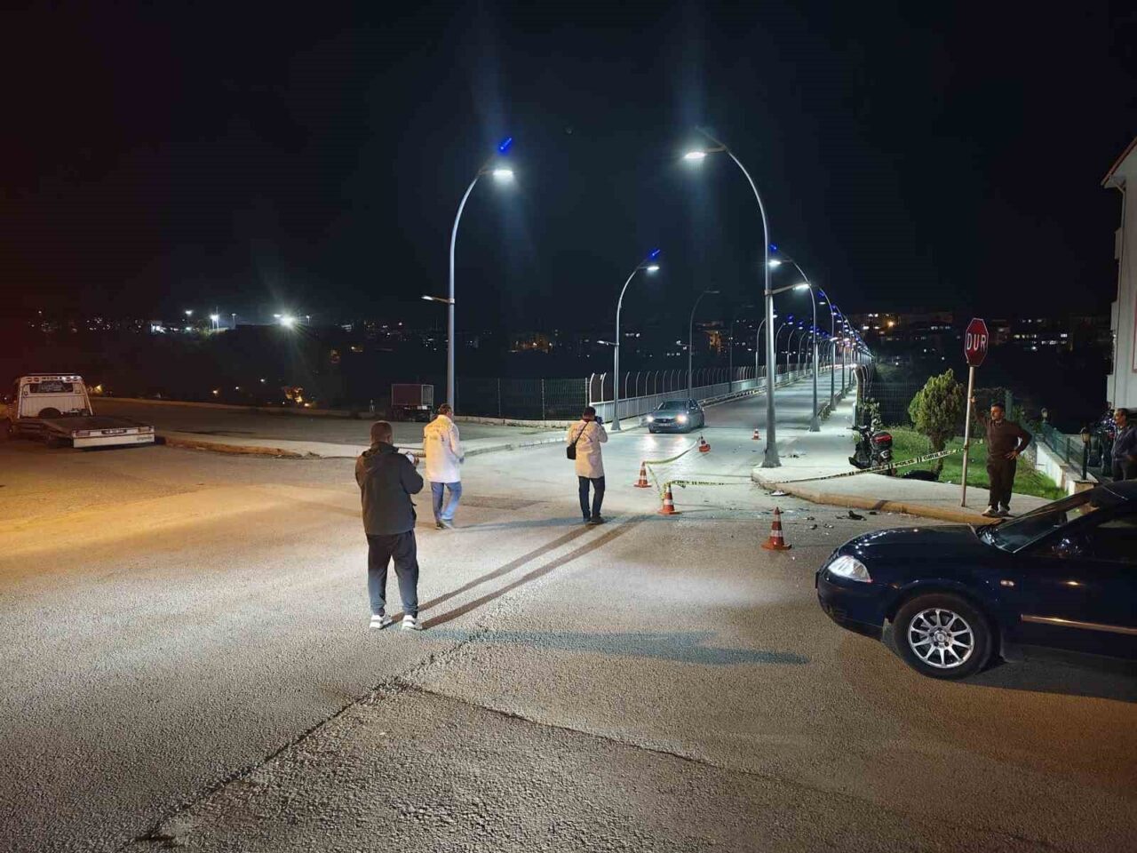 Karabük'te motosiklet ve hafif ticari aracın çarpışması sonucu E.Ö. ve