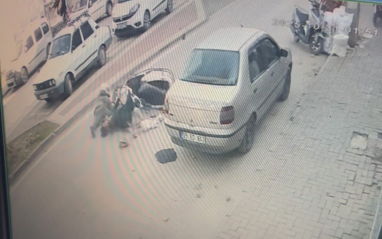 Bursa'nın İnegöl ilçesinde meydana gelen kazada, motosiklet sürücüsü Mustafa Ç.