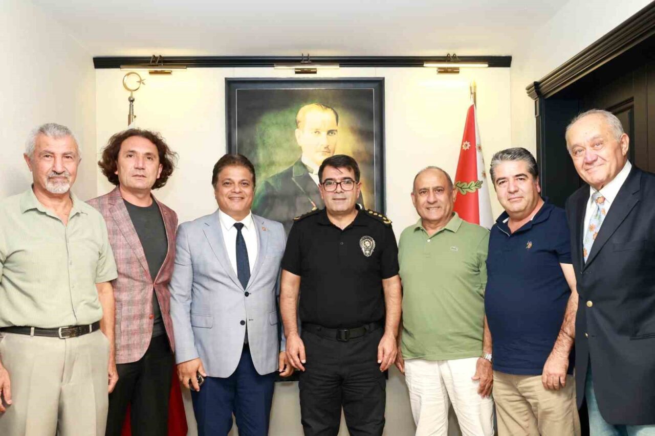Mersin Gazeteciler Cemiyeti’nden İl Emniyet Müdürü Yılmaz’a ziyaret: Sorunlar için çözüm sözü verildi.