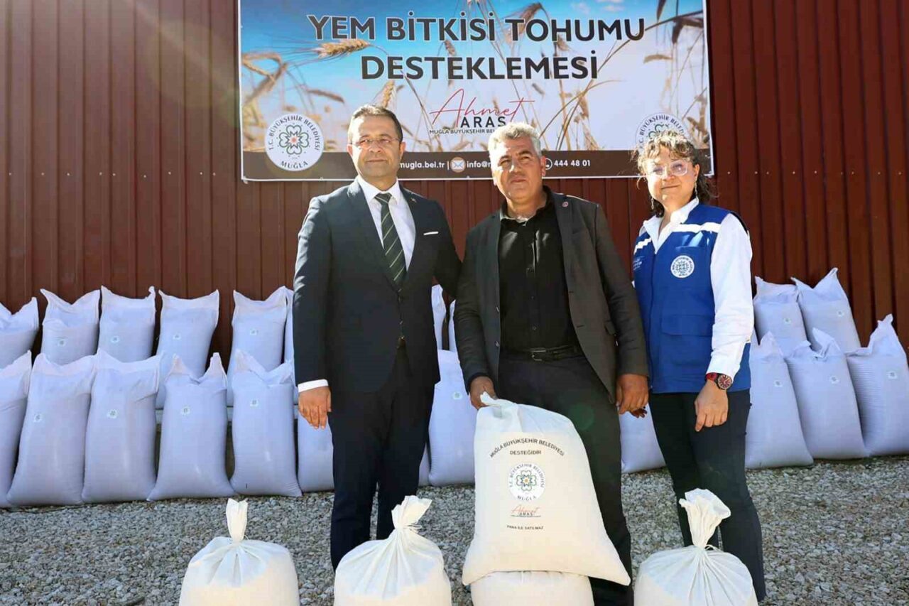 Muğla Büyükşehir Belediyesi, tarımsal üretimi artırmak için 13 ilçede 1.500