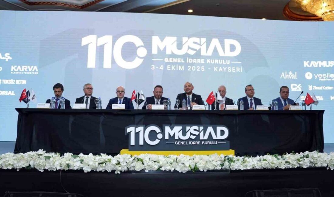 MÜSİAD Muğla Şube Başkanı Nevzat Aykaç, Kayseri'de düzenlenen MÜSİAD 110.