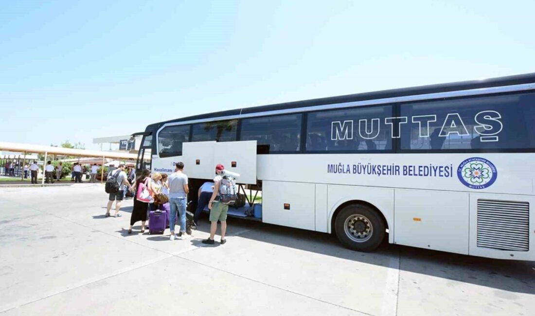 Muğla Büyükşehir Belediyesi, 2024'te 1 milyon 229 bin 155 yolcuya