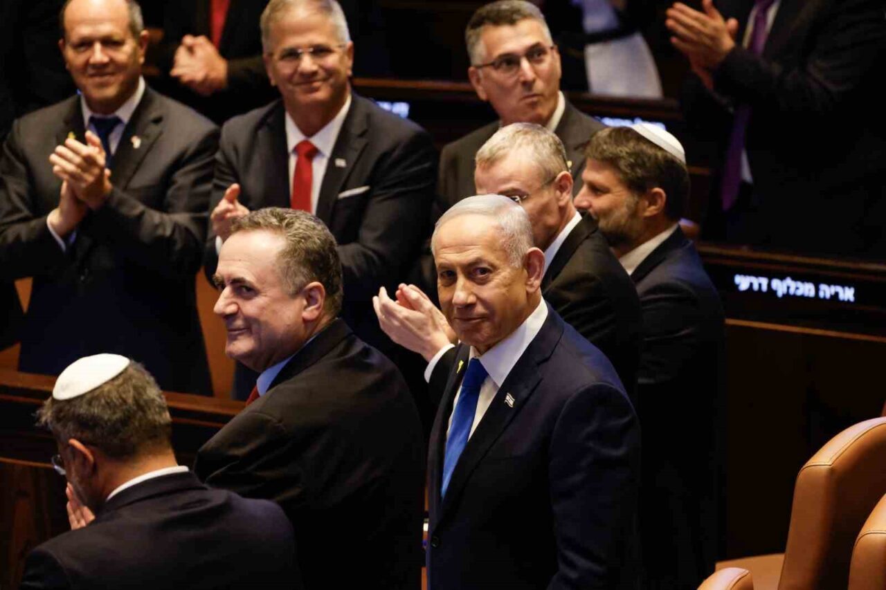 İsrail Başbakanı Binyamin Netanyahu, Knesset'teki Trump onurlama oturumunda, ABD Başkanı