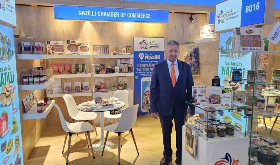 Nazilli Ticaret Odası, Anuga Gıda Fuarı’nda Türkiye’yi Temsil Eden Tek Oda Olarak Fark Yaratıyor Nazilli Ticaret Odası, Anuga Gıda Fuarı’na tek Oda olarak katılarak
