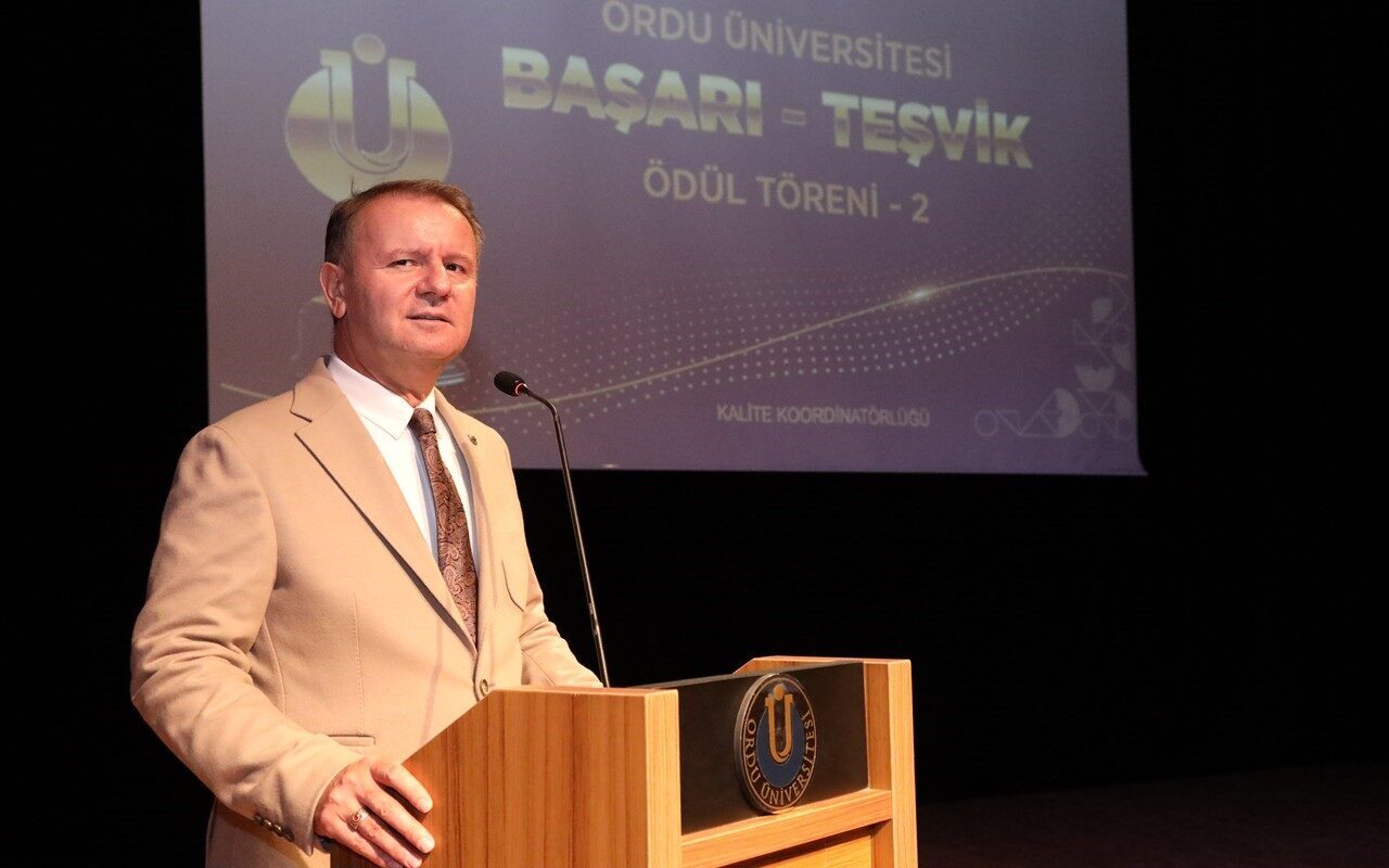 Ordu Üniversitesi Rektörü Prof. Dr. Orhan Baş, üniversitenin son iki