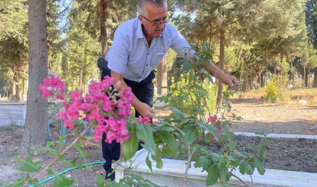 Hüseyin Güven, Oğlunu Kaybettikten Sonra Mezarlığı Yeşil Bir Cennete Dönüştürdü Bursa'nın Mustafakemalpaşa ilçesindeki Yamanlı Mahallesi'nde yaşayan 70 yaşındaki Hüseyin Güven,
