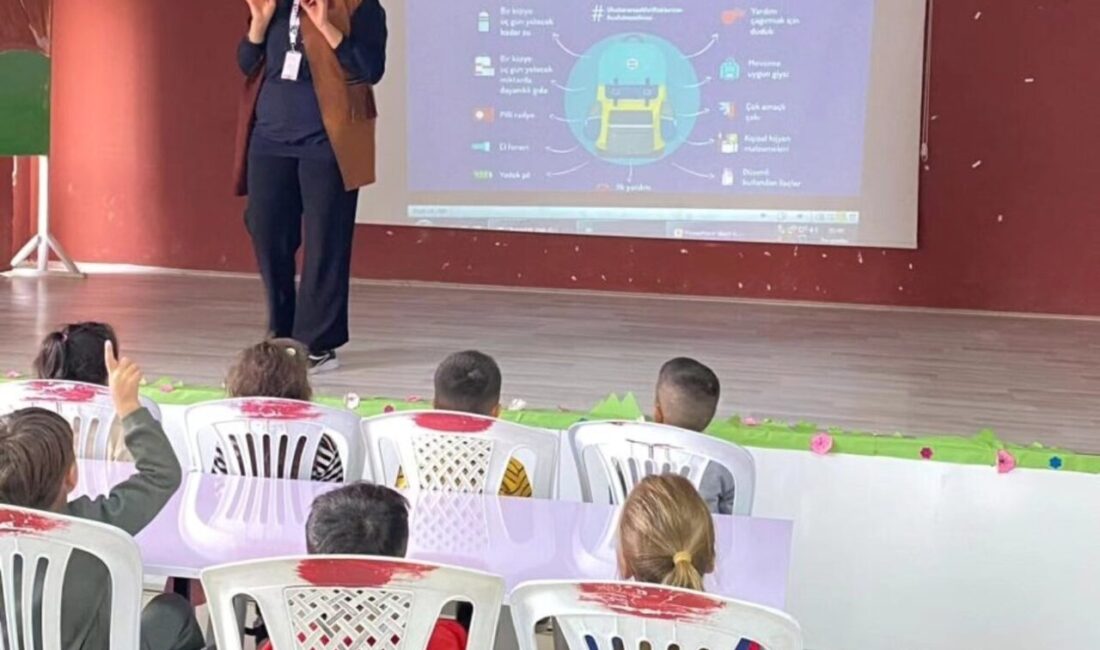 Kütahya’da Küçük Öğrencilere Afet Bilinci ve 112 Acil Çağrı Eğitimi Verildi Kütahya'da, Altıntaş Toplum Sağlığı Merkezi'nin katkısıyla anasınıfı ve 1. sınıf