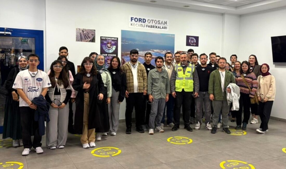 SUBÜ Girişimci Mühendisler Topluluğu, Kocaeli’deki otomobil fabrikasında teknik gezi gerçekleştirdi. Sakarya Uygulamalı Bilimler Üniversitesi Girişimci Mühendisler Topluluğu, Kocaeli'deki bir otomobil
