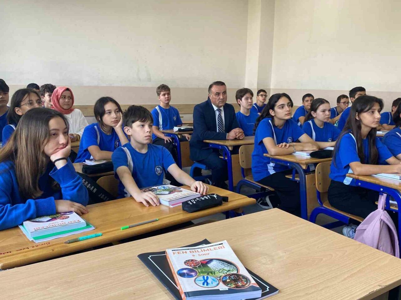 Düzce'de, Milli Eğitim Bakanlığı tarafından geliştirilen MEBİ bireysel öğrenme platformunun
