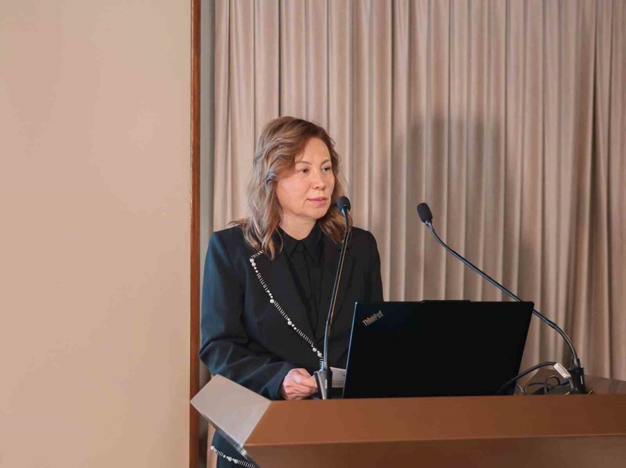 Ondokuz Mayıs Üniversitesi Rektörü Prof. Dr. Fatma Aydın, İstanbul'da düzenlenen