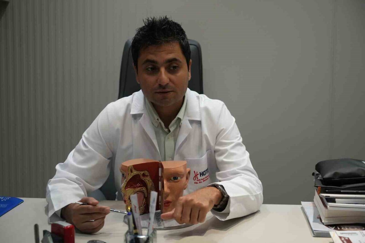 Op. Dr. Özcan Öcük, Gaziantep Özel Hatem Hastanesi'nde burun estetiğinin