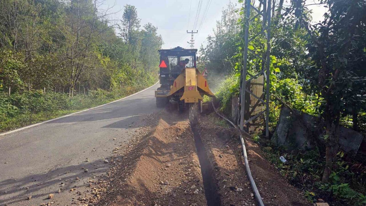 Ordu Büyükşehir Belediyesi, içme suyu altyapısını güçlendirme çalışmalarını sürdürerek Gölköy
