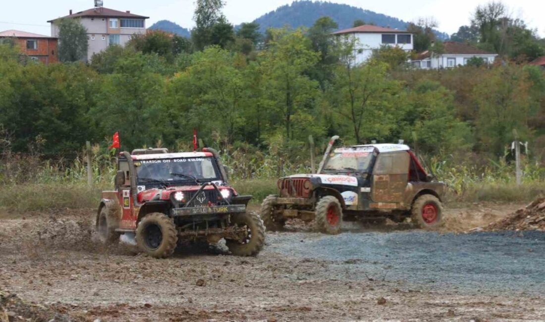 Ordu'da, TOSFED ve Ünye Off Road Spor Kulübü iş birliğiyle