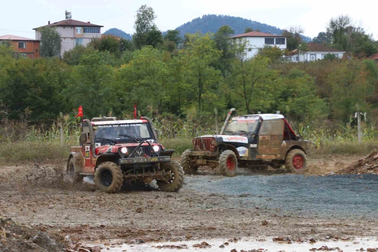 Ordu'da, TOSFED ve Ünye Off Road Spor Kulübü iş birliğiyle