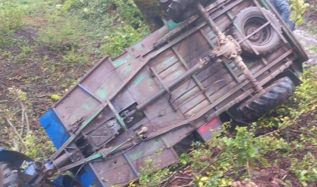 Fatsa’da Tarım Aracının Devrilmesi Sonucu 67 Yaşındaki Sürücü Hayatını Kaybetti Ordu'nun Fatsa ilçesinde, tarım aracı 'patpat' ile odun taşırken kaza