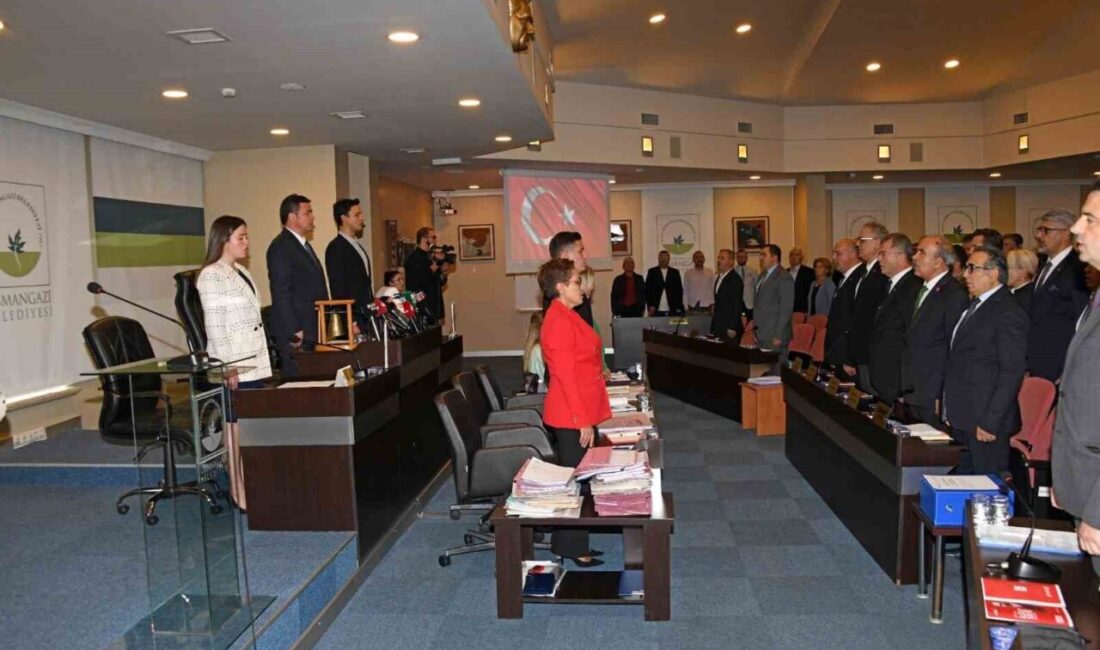 Osmangazi Belediye Meclisi Ekim toplantısında Erkan Aydın, İsrail’in gözaltına aldığı