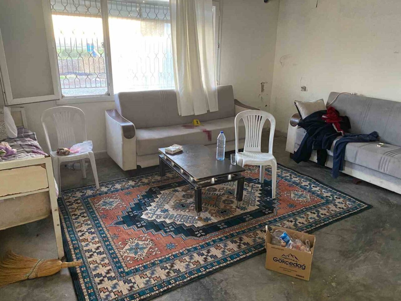 Osmaniye’nin Düziçi ilçesinde, Muhammet Elsait (12) ile kardeşi Ali Muhammet