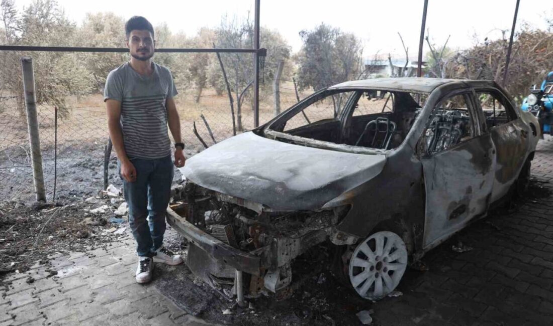 Reyhanlı’da Çıkan Yangın, Depremzedeleri Üst Üste Vurdu: Otomobiller ve Tarım Ekipmanları Kül Oldu Hatay'ın Reyhanlı ilçesinde otluk alanda başlayan yangın, Hasan Dizen'in samanlığına