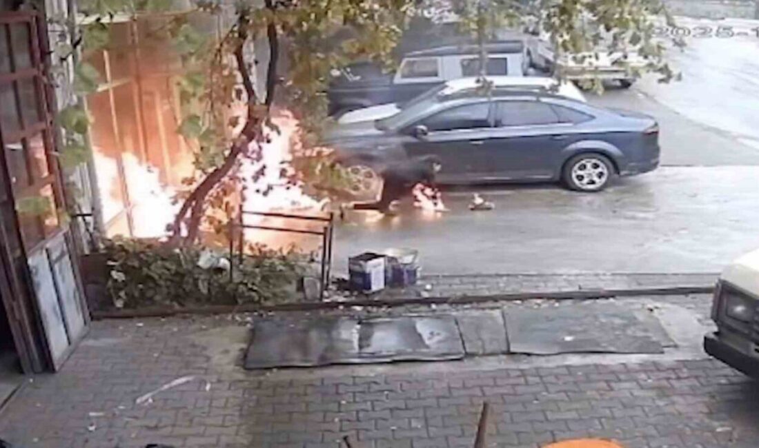 Kastamonu'nun Tosya ilçesindeki bir oto tamirhanesinde çıkan yangında, içerideki 15