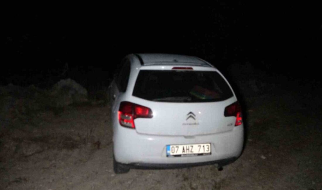 Antalya'nın Manavgat ilçesinde Sevil Ş. yönetimindeki araç, Oymapınar Barajı yolunda