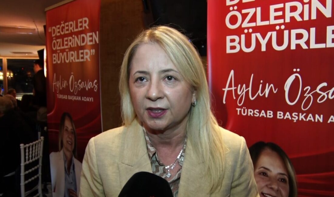 Aylin Özsavaş, Türkiye Seyahat Acenteleri Birliği’nin genel kurulunda başkanlık için