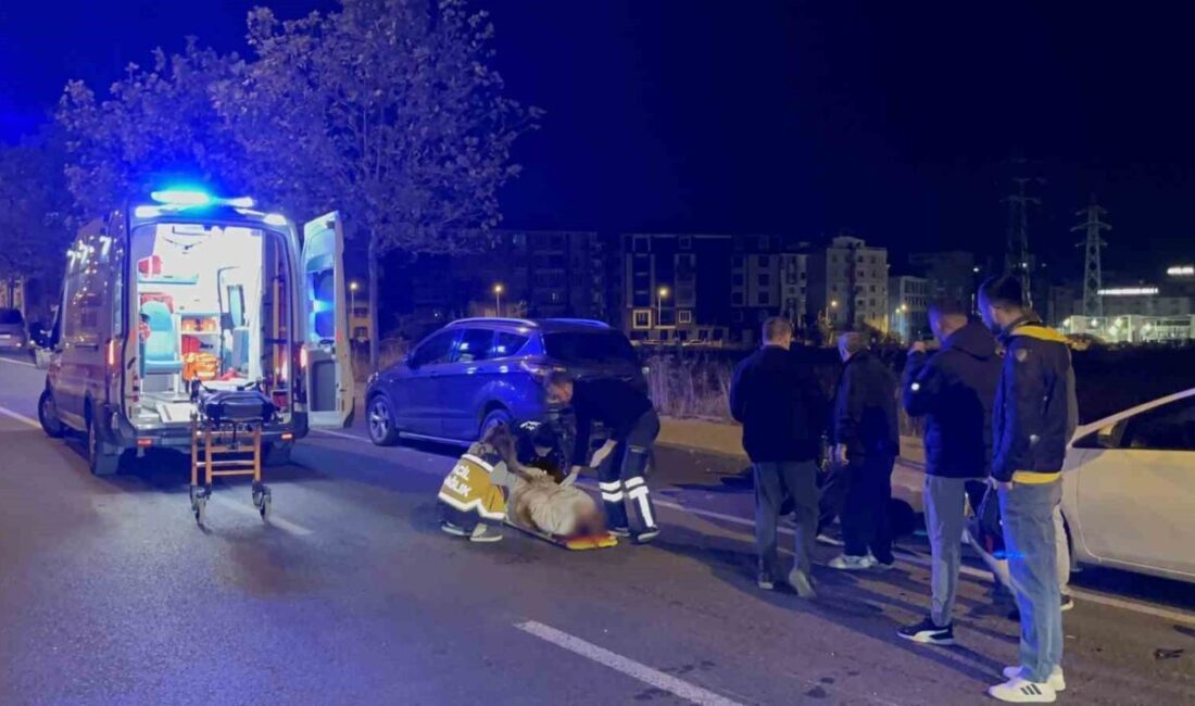 Tekirdağ'ın Çorlu ilçesinde, 15 yaşındaki N.D. kontrolünü kaybederek park halindeki