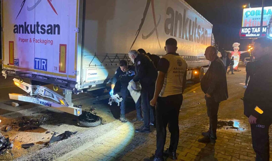 Antalya'nın Serik ilçesinde meydana gelen kazada, 20 yaşındaki Muhammet Ali