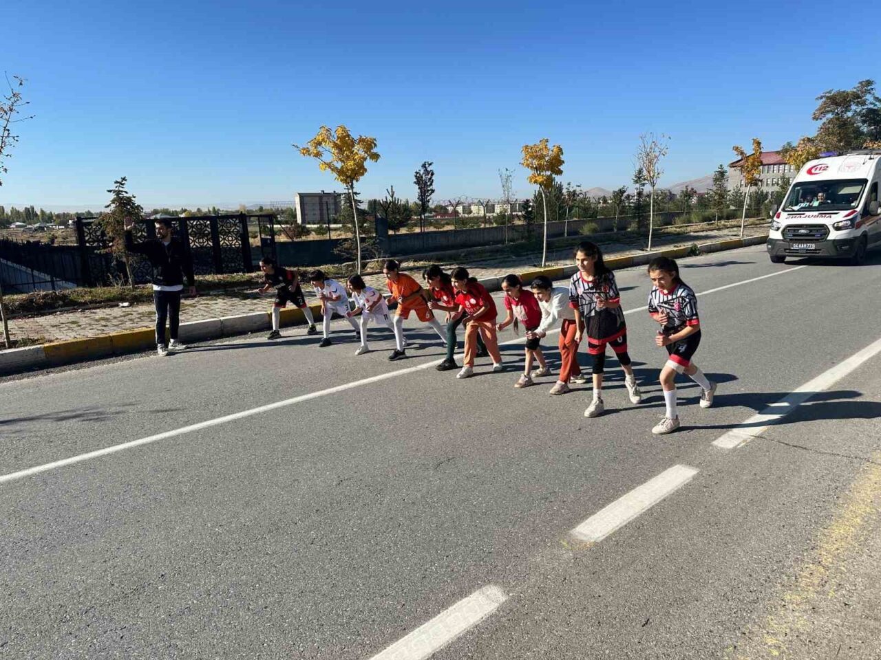 Ağrı'nın Patnos ilçesinde, 29 Ekim Cumhuriyet Bayramı etkinlikleri çerçevesinde düzenlenen